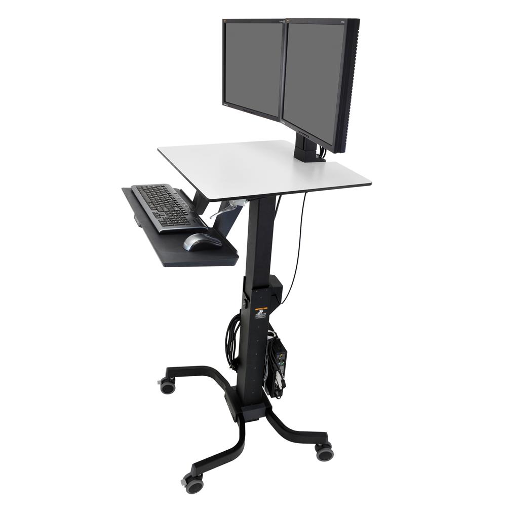 ERGOTRON WORKFIT-C DUAL SIT STAND WORKSTATION
