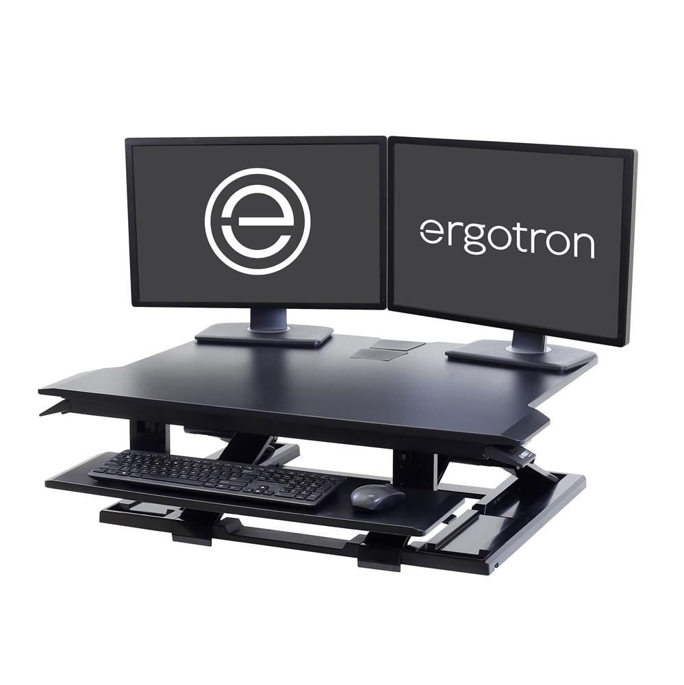 ERGOTRON WORKFIT TX STANDING DESK CONVERTER BLK