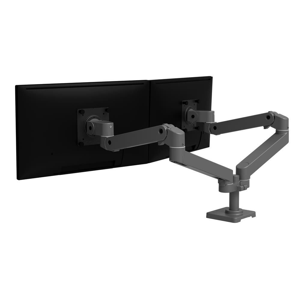ERGOTRON LX PRO ARM DUAL SIDE-BY-SIDE BLK
