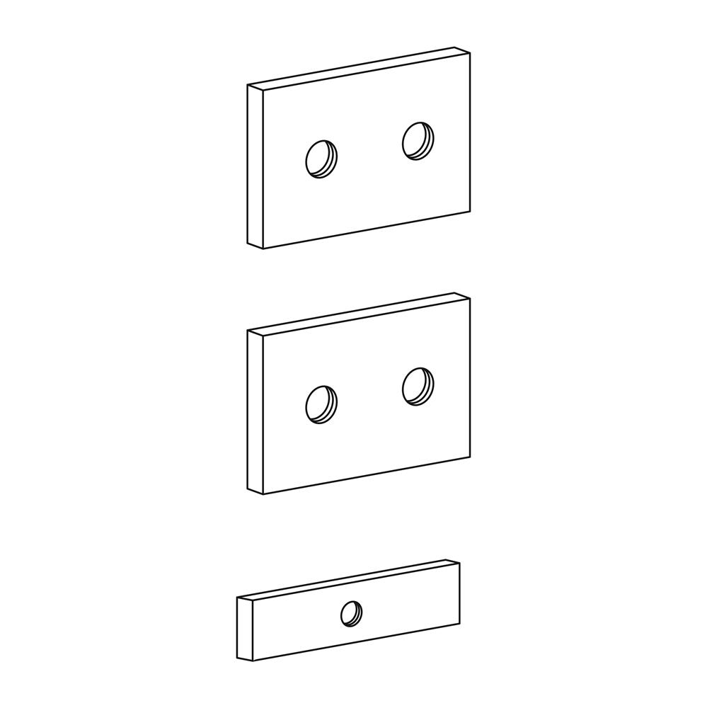 ERGOTRON TRACK MOUNT BRKT KIT FOR CPU HOLDERS