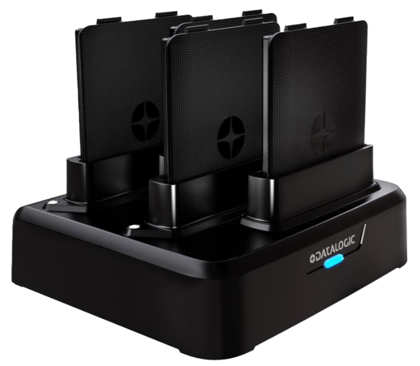 Datalogic Multi-battery Charger for Memor 12/17, 4-Slot (requires 94ACC0380 - power supply and regional power cord to be purchased separately)