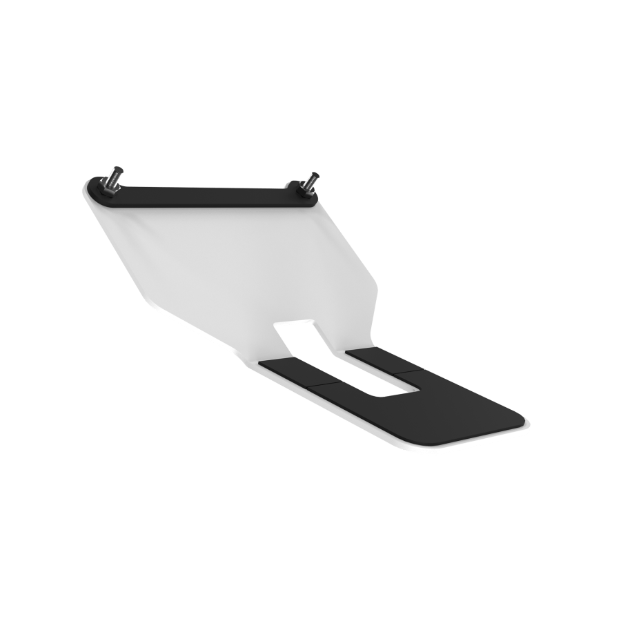 BOSSTAB ELITE CARD READER BRACKET WHITE