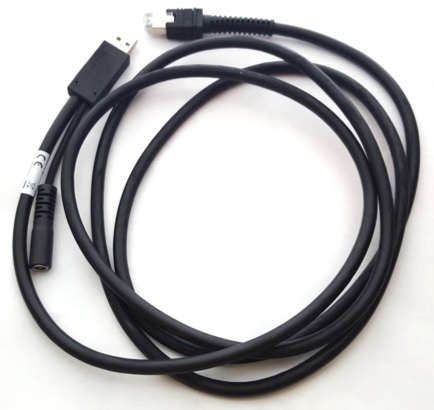 ZEBRA CABLE DATA SCANNER USB-SHIELDED (12V) 2M STR