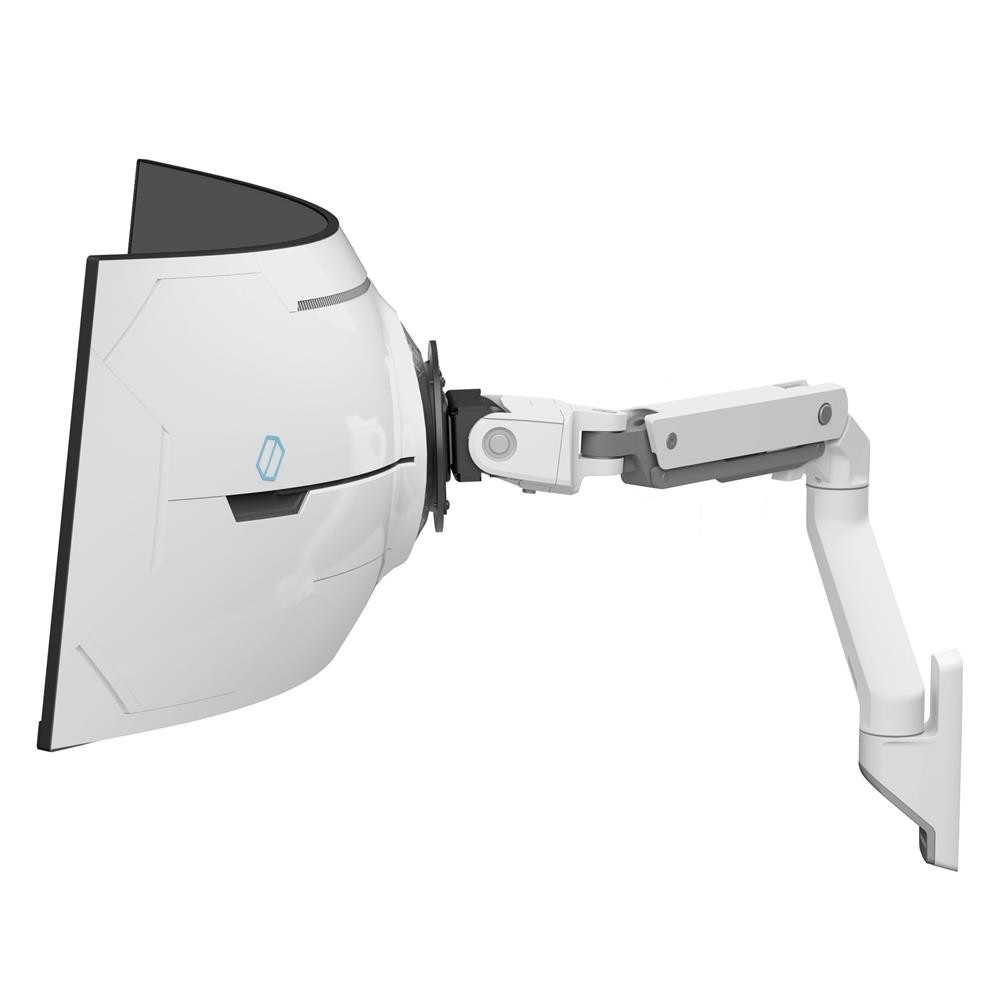 ERGOTRON HX WALL MONITOR ARM W/VHD PIVOT WHI