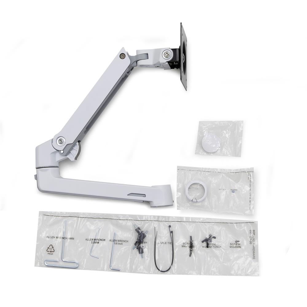 ERGOTRON LX DUAL STACKING ARM EXT/COLLAR KIT WHITE