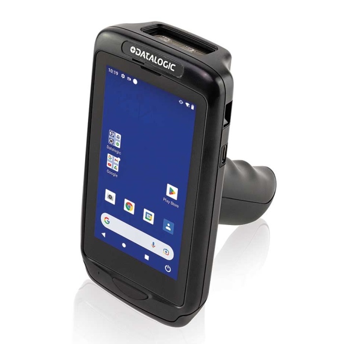 Datalogic Joya Touch 22 Pistol Grip, 2D MPixel Imager w/White Illumination & Green Spot, 4.3" Full Touch, Android 11, 4GB RAM/32 GB Flash, Black