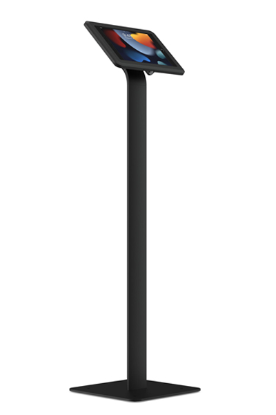 Bosstab Elite Evo Floorstand - 13" iPad (front-facing camera cut-out) - Evo X Movement - Black