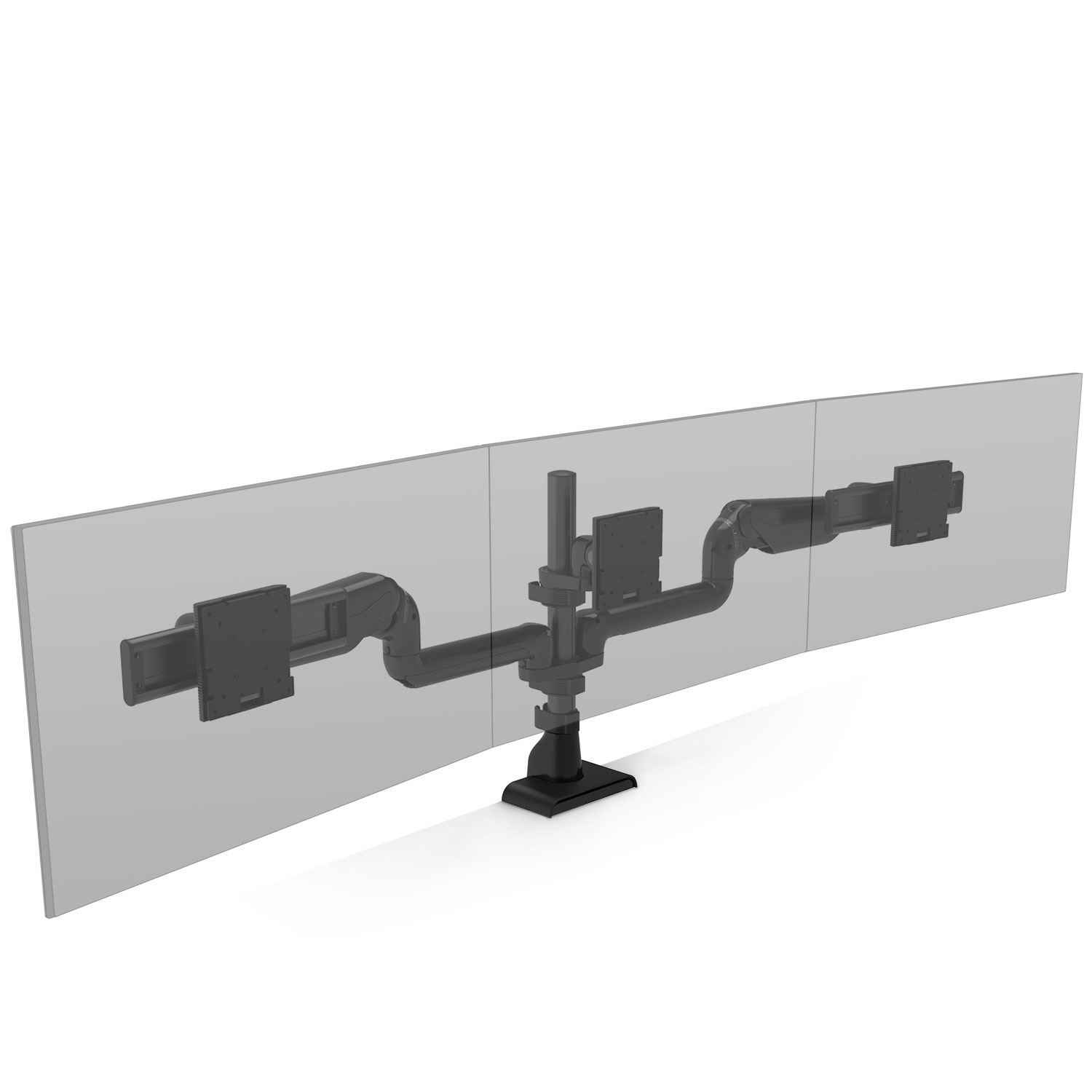HAT MONITOR ARM E5 TRIPLE DYNAMIC BLACK