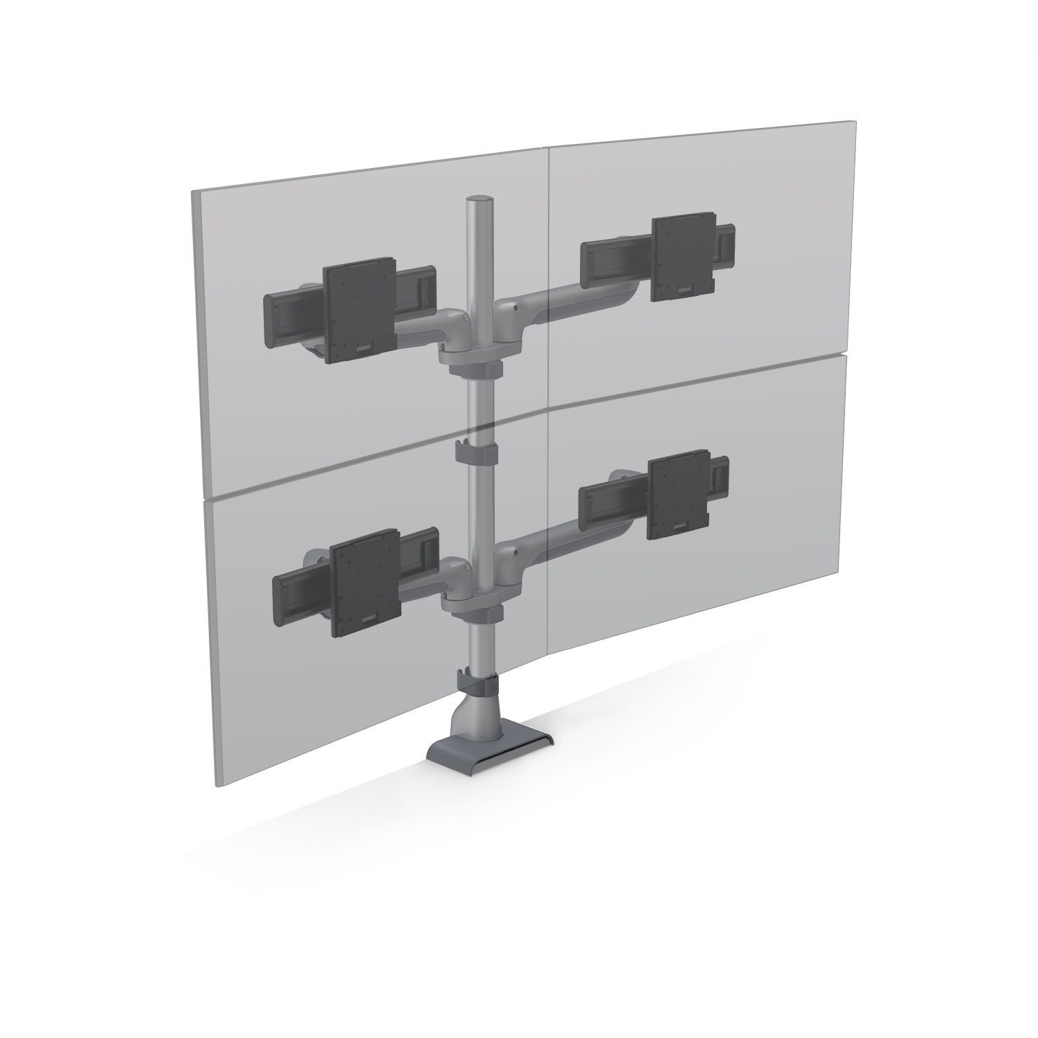HAT MONITOR ARM E5 2OVER2 STATIC SILVER