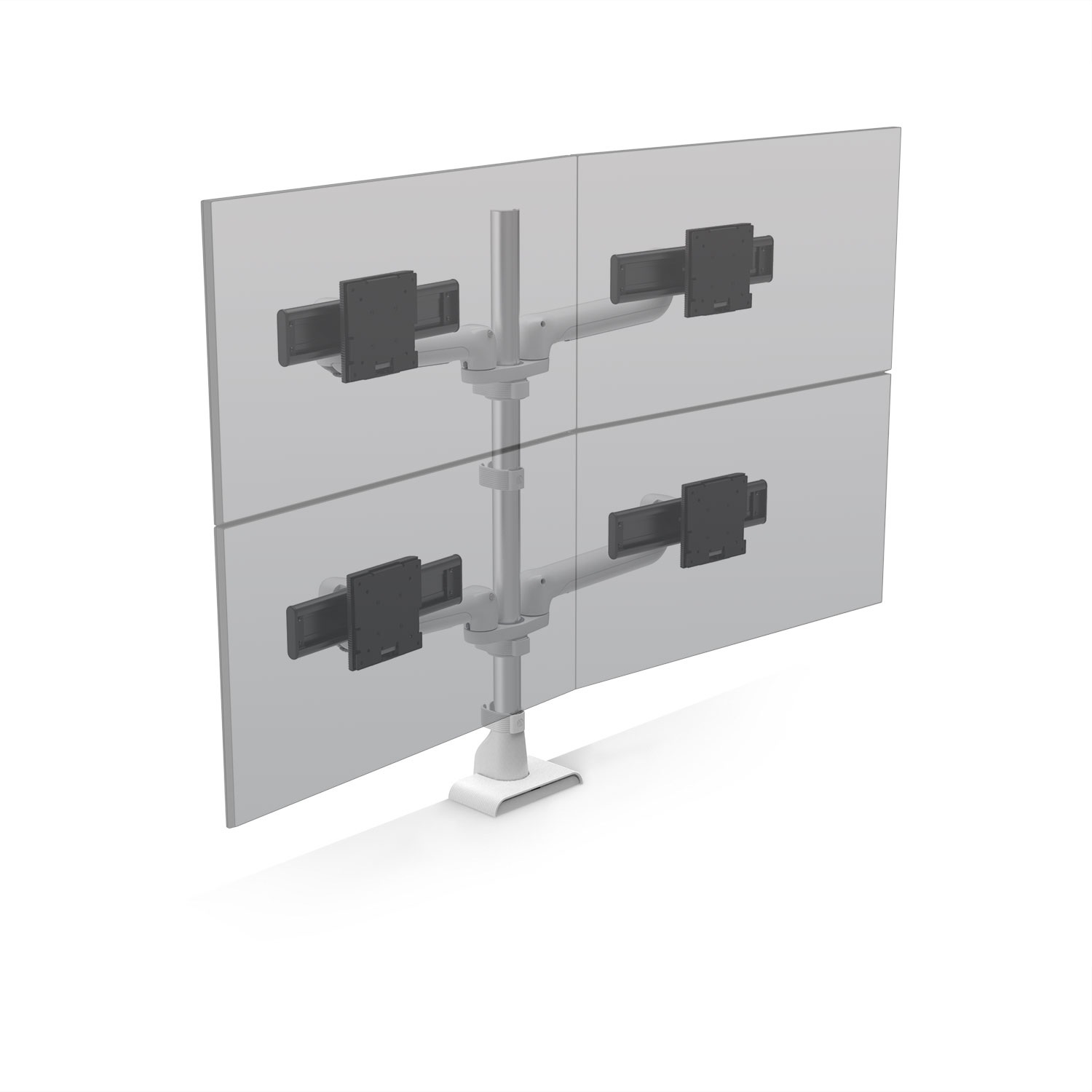 HAT MONITOR ARM E5 2OVER2 STATIC WHITE
