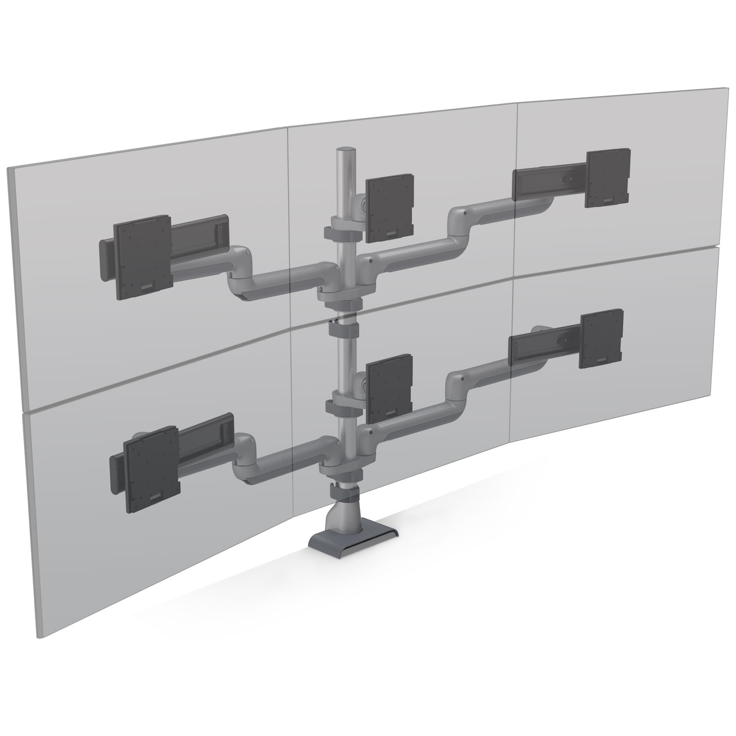 HAT MONITOR ARM E5 3OVER3 STATIC SILVER