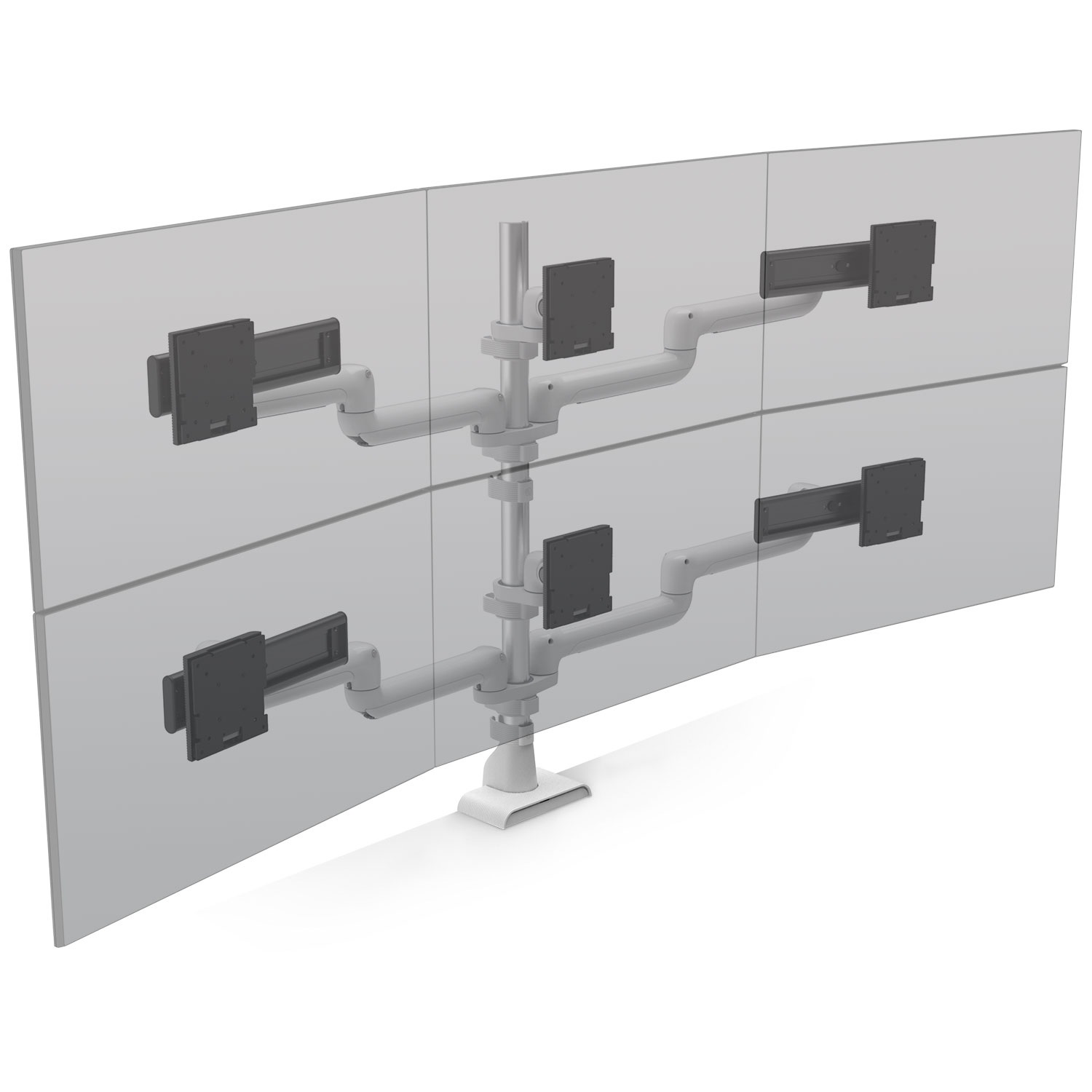 HAT MONITOR ARM E5 3OVER3 STATIC WHITE