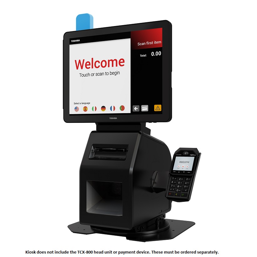Toshiba Hybrid Kiosk 6900-1K0 2D Imager/Printer Black