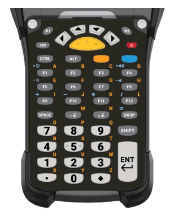 Zebra Keypad for MC93, 43 Key, Function-Numeric