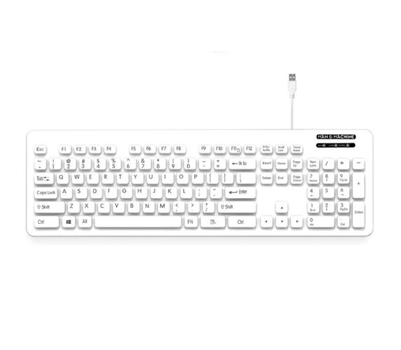 MANMACHINE KEYBOARD L COOL IP65 WHITE