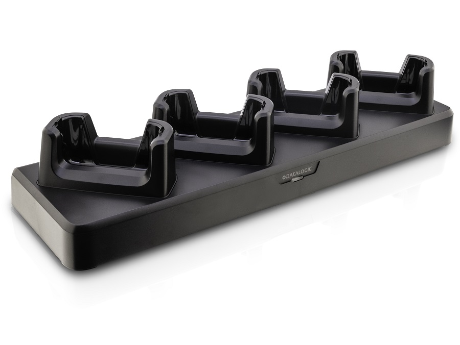 Datalogic Dock, 4-Slot Charging for Memor 30/35, Charge Only (requires power supply 94ACC0380 and regional power cord)