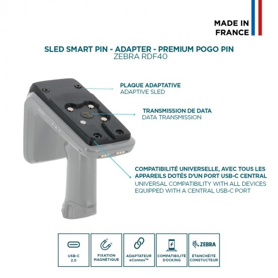 MOBILIS ENERGIA MOBILE - ZEBRA RFD40 SLED PIN ADPT