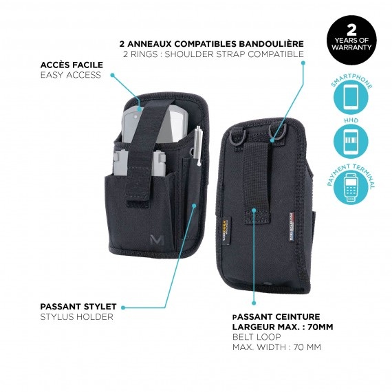 MOBILIS HOLSTER REFUGE - SIZE M + BELT