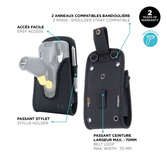 MOBILIS HOLSTER TRIGGER - SIZE M + BELT + LEGSTRAP