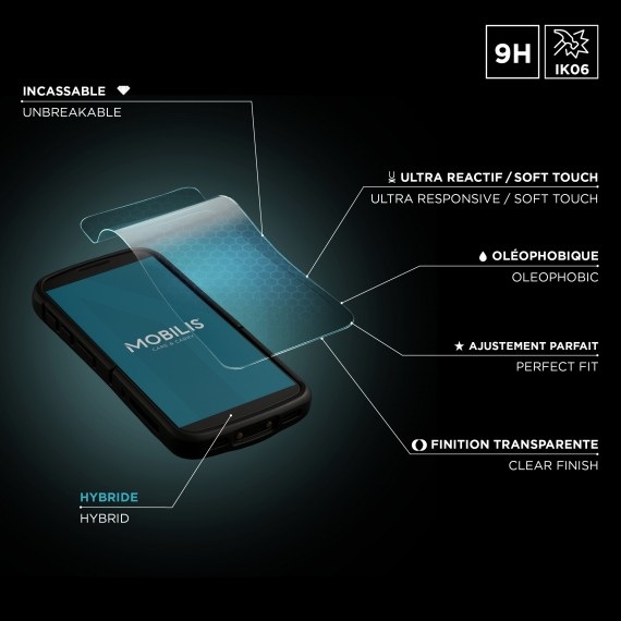 MOBILIS SCREEN PROTECTOR CER - TC22/TC27/HC20/HC50