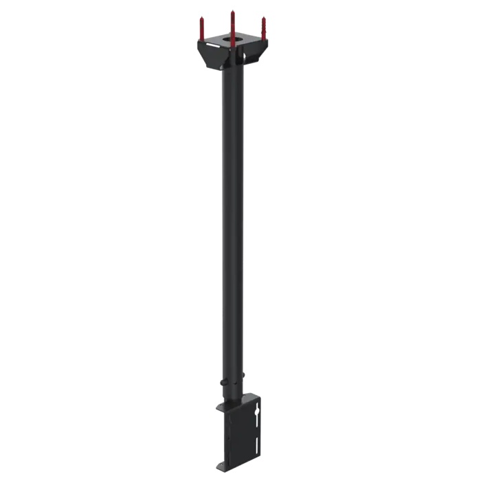 SPACEPOLE CEILING POLE TELESCOPIC 1000-1500MM BLK