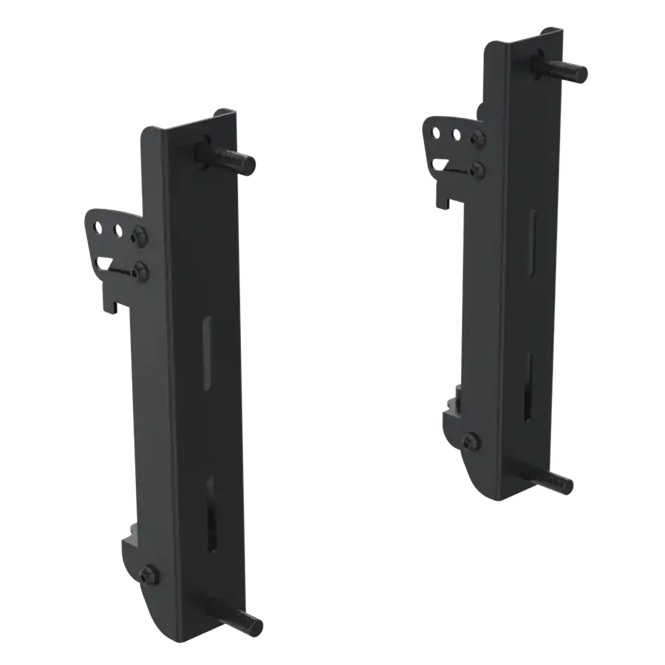 SPACEPOLE TILTING VESA 200 HOOKS BLK