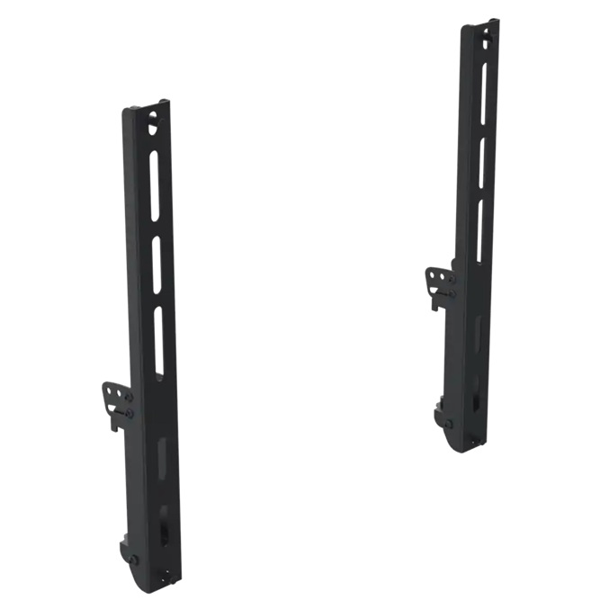 SPACEPOLE TILTING VESA 400 HOOKS BLK