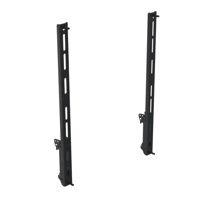 SPACEPOLE TILTING VESA 600 HOOKS BLK