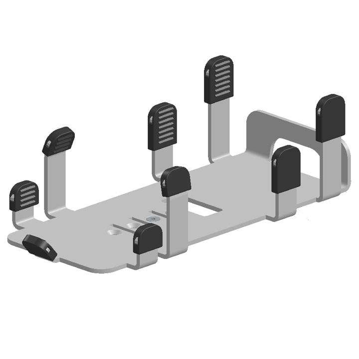 SPACEPOLE MULTIGRIP BLK CASTLES S1F2 W/DOCK S1F2B