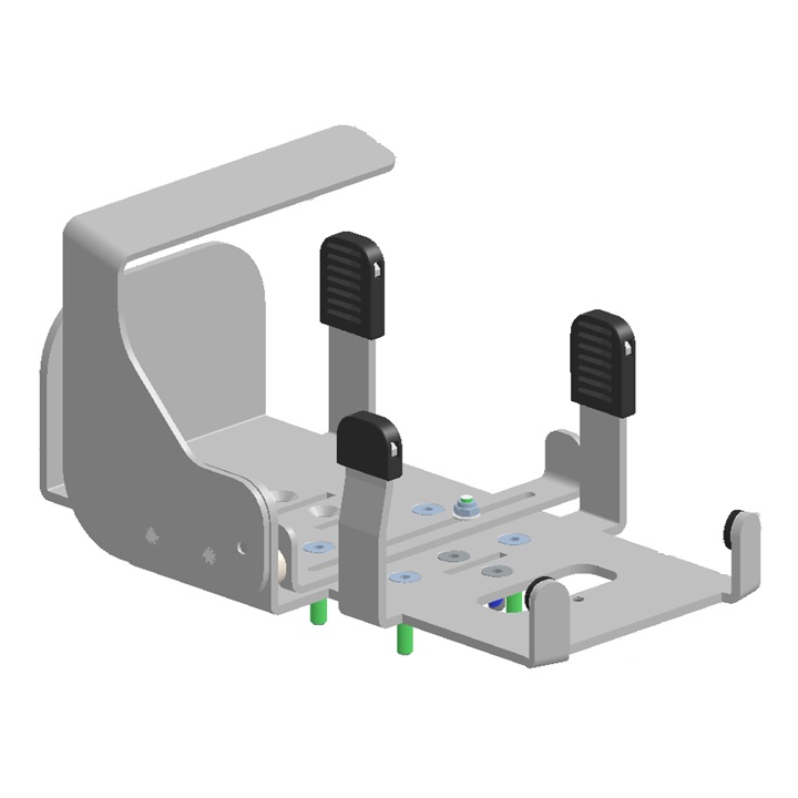SPACEPOLE MULTIGRIP RETAINER BLK PAX A910S W/BASE