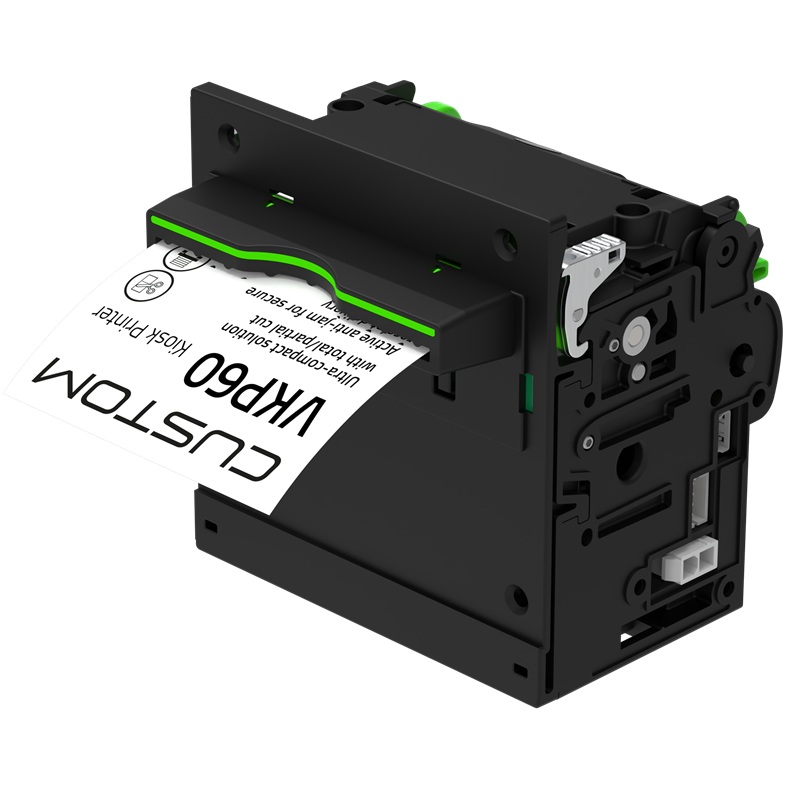 CUSTOM PRINTER VKP60 USB RS232 PAPER MOUTH