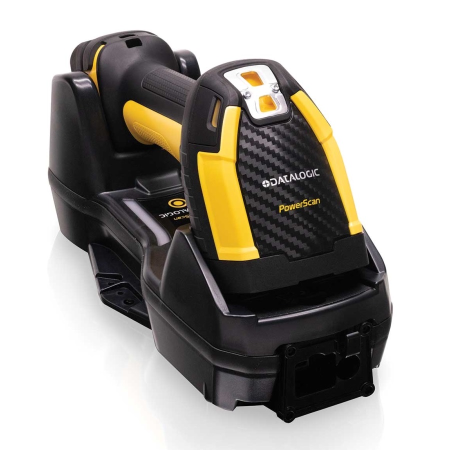 Datalogic PowerScan PBT9600 Kit, Standard Range, Bluetooth, Removable Battery, USB (incl Scanner, Cradle, Cable, Power Supply and Power Cord)