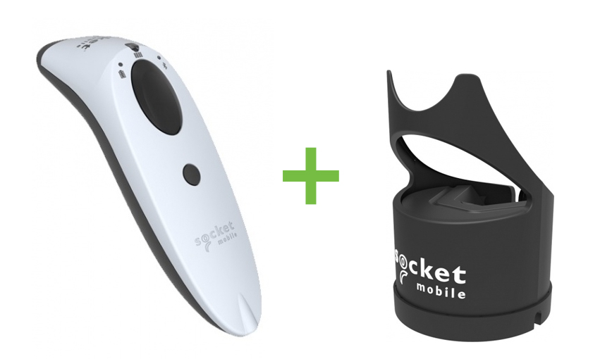 SOCKET SCANNER S740 BT 2D WHITE + CHARGING DOCK