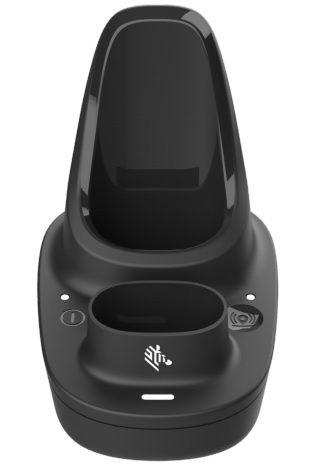 Zebra CS6080 Cordless Black Single Slot Device + Spare Battery Charge/Communication Cradle. Cable Sold Separately