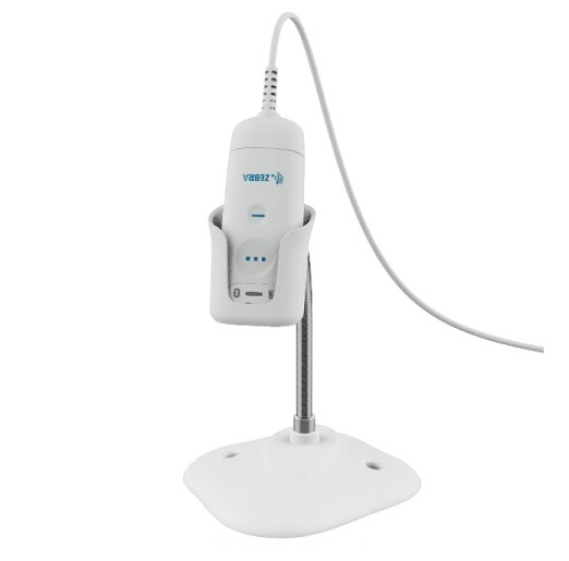ZEBRA SCANNER ONLY CS6080-HC CORDED 2D WHI + STAND
