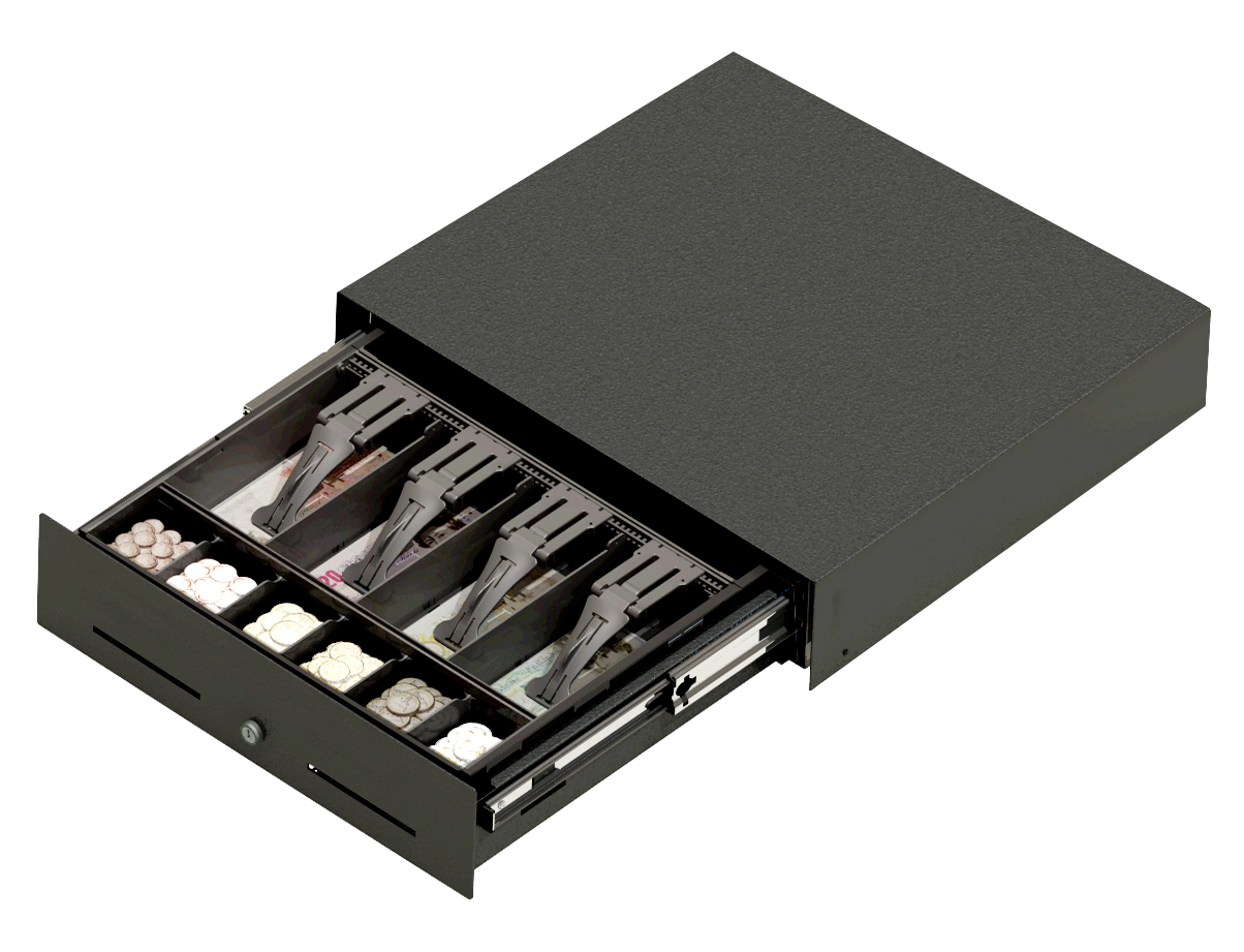 APG CASH DRAWER SLIDEOUT SL3000-0965 5N/8C ETH BLK