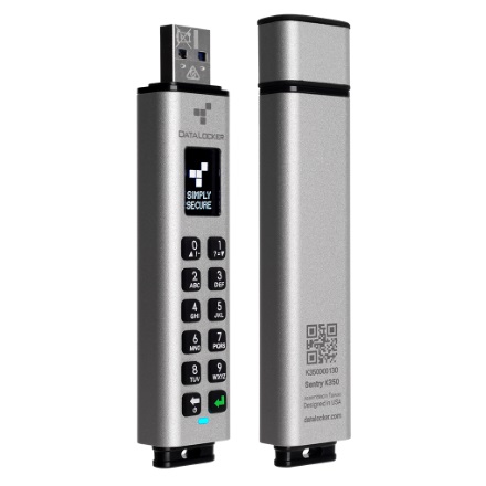 DATALOCKER SECURE STORAGE SENTRY K350 256GB USB