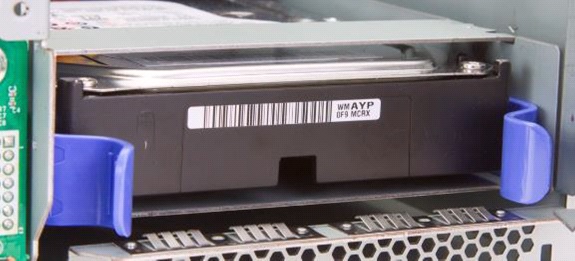 TOSHIBA 500GB HDD + SLIDES/DASD CAGE