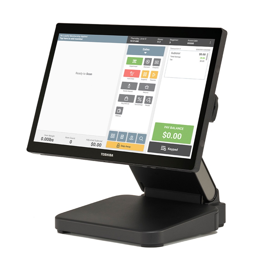 TOSHIBA TCX810-E53 I3 8/256 15/P USB-HUB W10