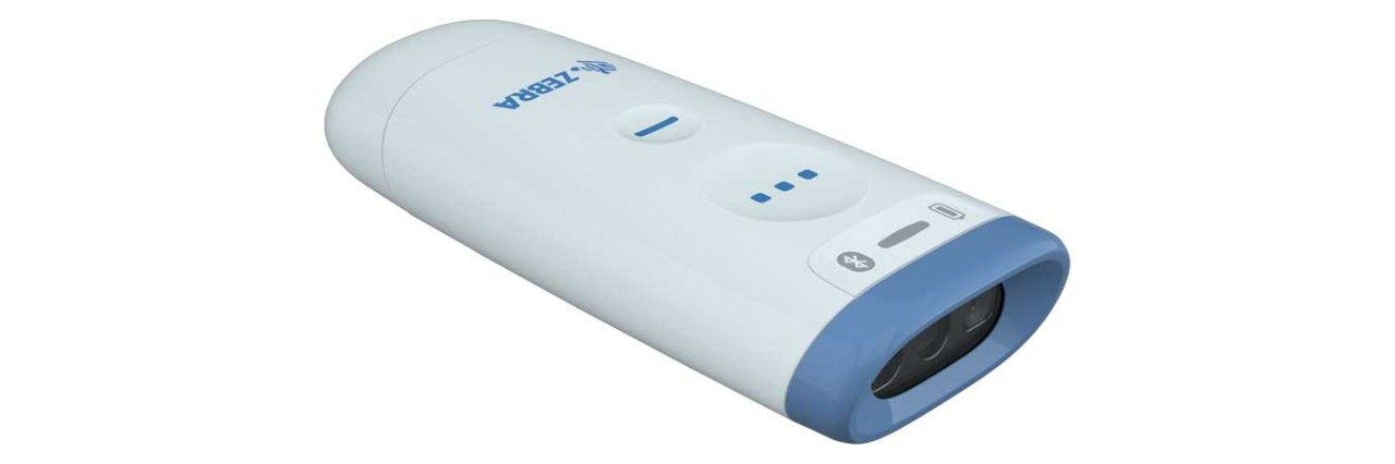 Zebra Scanner Only CS6080 Healthcare Cordless White 2D Standard Range with MFi