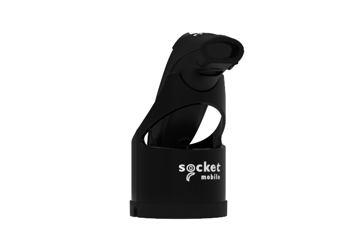 Socket DuraScan® D720, General Purpose Barcode Reader, Black & Black USB-C Dock