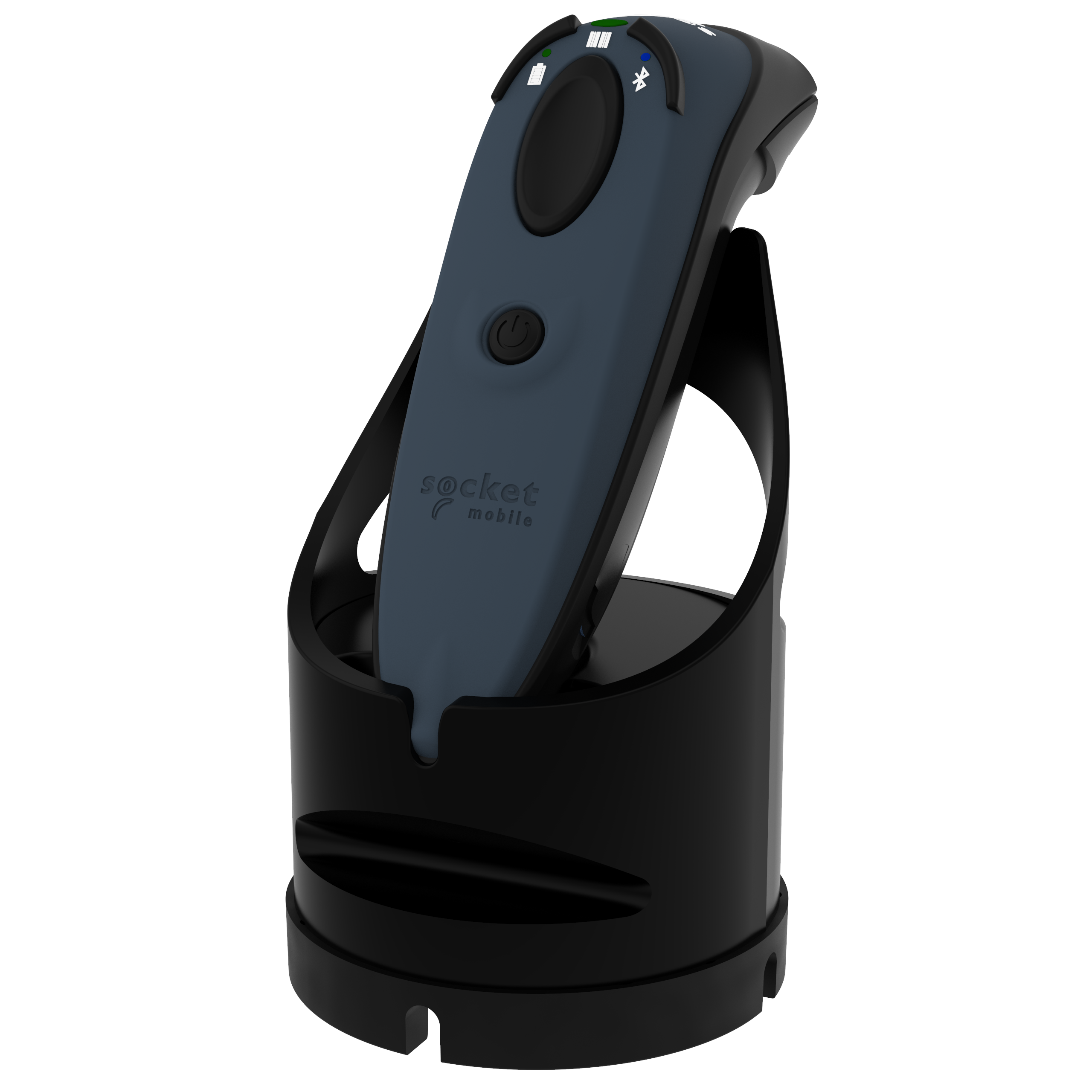 Socket DuraScan® D740, Performance Barcode Reader, Gray & Black USB-C Dock